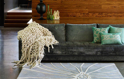 Make a Statement With a Bold, Artistic Rug
