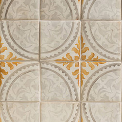 Duquesa Alba Decorative Field Tile in Caramella - Tile