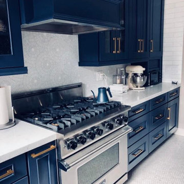 San Francisco Nautical Blue Kitchen