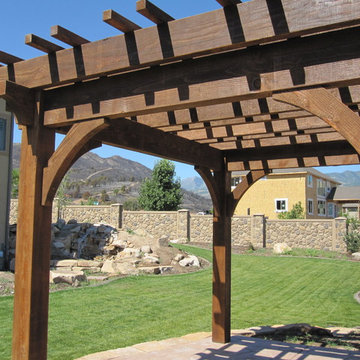 12' x 14' Oversize DIY Timber Frame Pergola