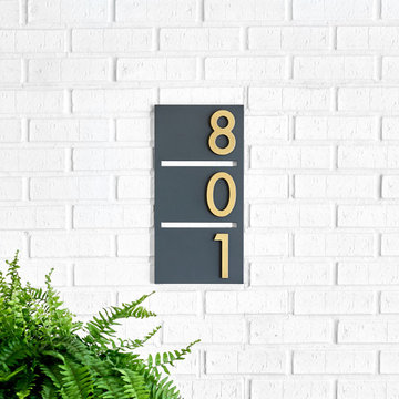 Wall Mounted Address Signs