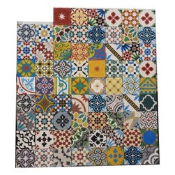 Moroccan encaustic tiles dot com - Wall Decor