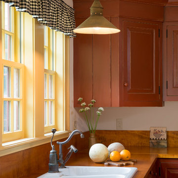 Maine Farmhouse Period Kitchen