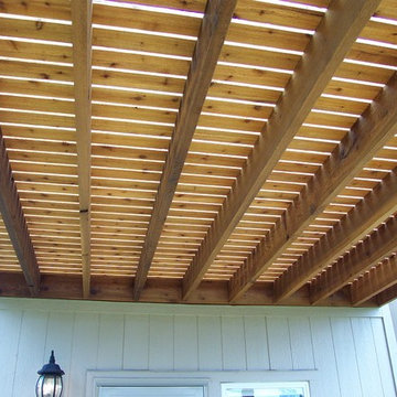 El-Scari - Cedar Deck with Pergola.