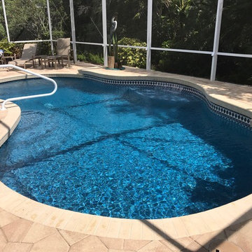 St. Lucia Pearl pool surface