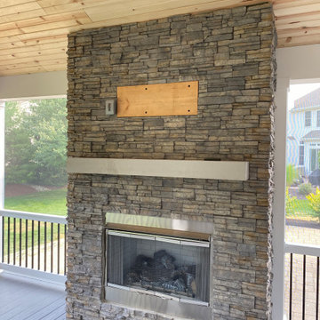 Strongsville Structure with Screens, Gas Fireplace and Re-Furbished patio
