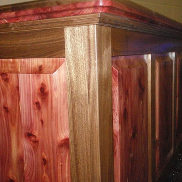 Black Walnut & Cedar Blanket Chest