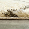 Dynamic Rugs Abyss 5081-109 Rug 5'x7' Ivory/Gray Rug