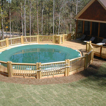 above ground pools