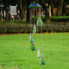 Solar Wind Chime 6-Color Changing Led, Valentine Tree