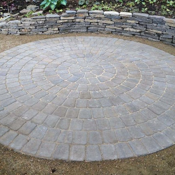 Patio, Circle paver kit
