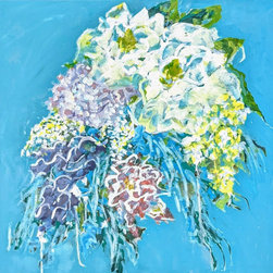 The Bouquet - Abstract Floral - Paintings