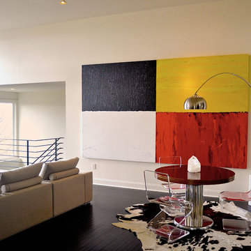 Living Area | Modern Mountain Home