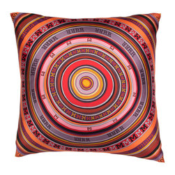 "Tohu Bohu" Herm&egrave;s Silk Scarf Pillow - Decorative Pillows