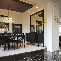 Our Leather Floor Planks in Grizzly Noir - Wall And Floor Tile