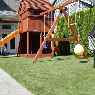 Playgrounds with Artificial Grass