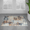 Tariq Contemporary Abstract Multi Indoor Scatter Mat Rug, 2'x3'