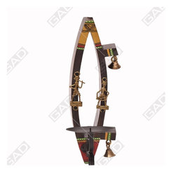 BOAT DHOKRA CANDLE STAND - Candles & Candle Holders