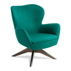 Abbey chair with walnut base - Products