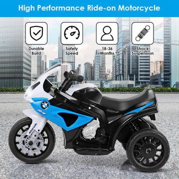Goplus Kids Ride On Motorcycle with Wheel 6V Battery Powered Electric Toy