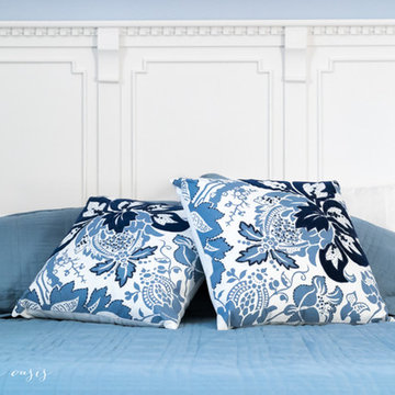 Serene Blue Master Bedroom Oasis