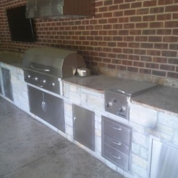 Fire Pits, Bars, BBQs, and Service Stations