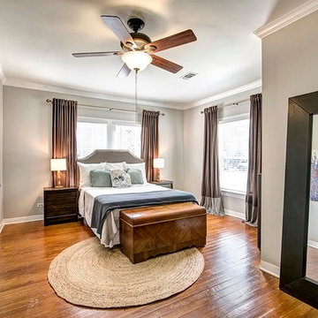 Semi-Vacant Heights Bungalow Staging