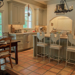 Limestone Countertops and Custom Sinks - Kitchen Countertops