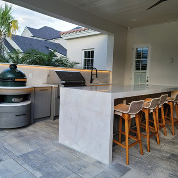Modern Outdoor Kitchen — Baldwin Park, Orlando