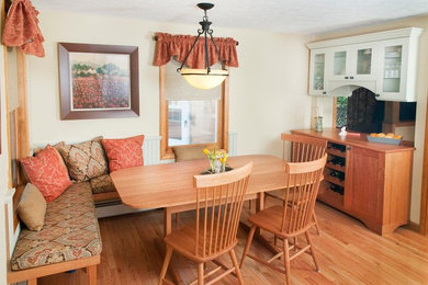Arts and crafts dining room photo in Boston