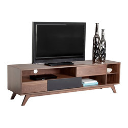Kenneth TV Stand | Umber Brown - Entertainment Centers And Tv Stands