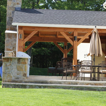 POST AND BEAM PAVILION