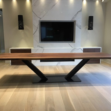 Black Walnut Dining Table by Cherrywood Studio
