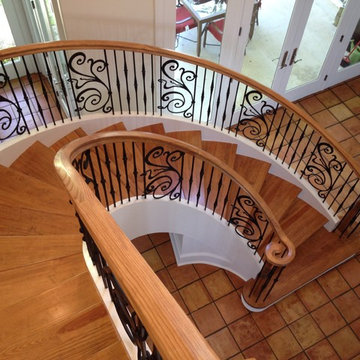 MS Gulf Coast Curved Stair