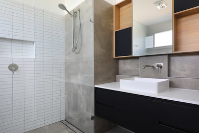 Inspiration for a mid-sized beach style bathroom in Sunshine Coast.