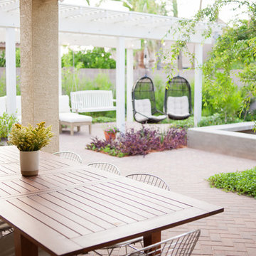 Modern backyard - Gilbert (Renovation)