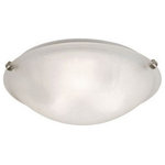 Trans Globe - Trans Globe 58601 BN Constellation - 16" Three Light Flush Mount - The Constellation 16" Flushmount is a low-profileConstellation 16" Th Brushed Nickel WhiteUL: Suitable for damp locations Energy Star Qualified: n/a ADA Certified: n/a  *Number of Lights: Lamp: 3-*Wattage:60w E26 bulb(s) *Bulb Included:No *Bulb Type:E26 *Finish Type:Brushed Nickel
