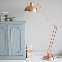 Copper Floor Lamp2 - Floor Lamps