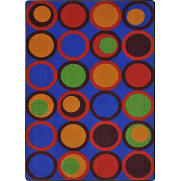Circle Back 10'9" x 13'2" area rug, color Primary