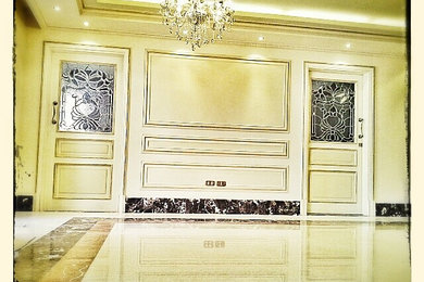 Example of a trendy hallway design in Other