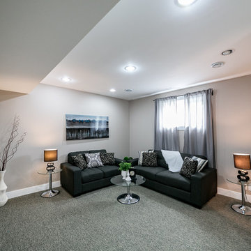 Transitional Mill Woods Home Remodel