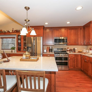 Kitchen Remodeling in a Split Level Home in Bartlett IL for Jim and Eliot K