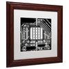 'Ceiling View' Matted Framed Canvas Art by Dave MacVicar