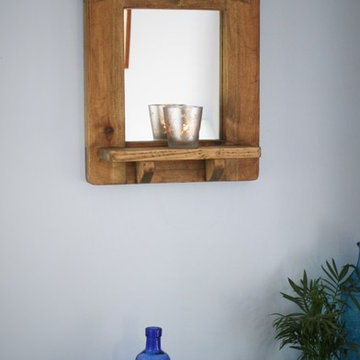 Rustic Wooden Mirrors
