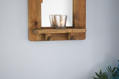 Rustic Wooden Mirrors