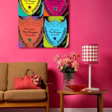 Oliver Gal 'Warholesque Dom P' Canvas Art