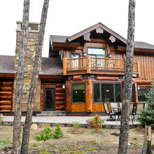 Hall Log Home Roof