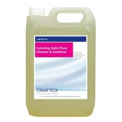 Craftex Catering Safe Floor Cleaner & Sanitiser 5L - Products