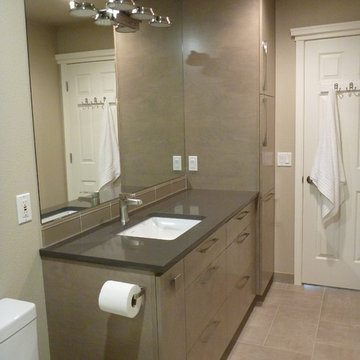 Kids bathroom become grow up bathroom in 30days