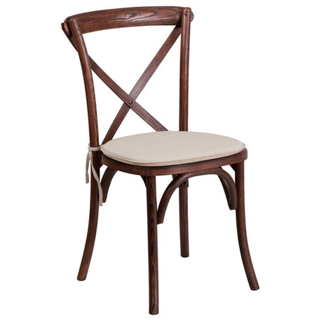 Mahogany Cross Back Chair